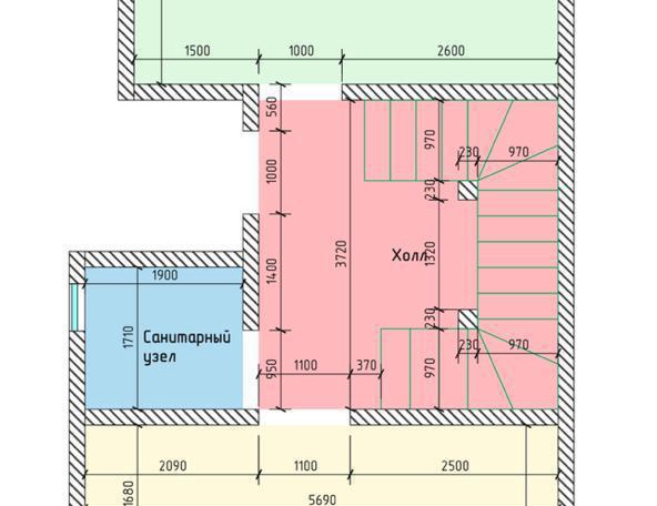 Первый этаж